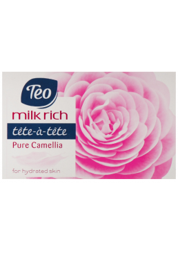 Туалетне мило Teo Tete-a-Tete Milk Rich Soap Pure Camellia, 100 г