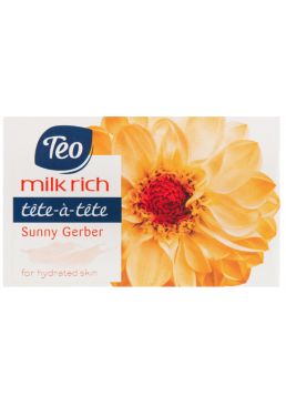 Туалетне мило Teo Tete-a-Tete Milk Rich Soap Sunny Gerber, 100 г