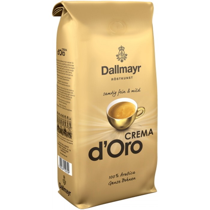 Кофе DALLMAYR Crema d'Oro зерновой, 1 кг - 