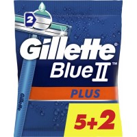 Одноразовые станки для бритья мужские Gillette Blue 2 Plus, 7 шт 