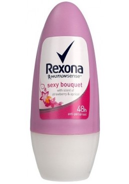 Дезодорант антиперспірант Rexona Яскравий букет, рожевий, 50 мл
