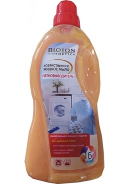 Хозяйственное жидкое мыло Bioton пятновыводитель, 1 л