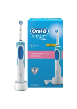 Электрическая зубная щетка ORAL-B BRAUN Vitality Sensitive/D12, 1 шт