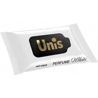 Антибактериальных влажные салфетки Unis Perfume White, 15 шт