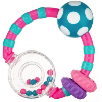 Брязкальце Canpol Babies М'ячик і кольорові кульки Червона, 1 шт
