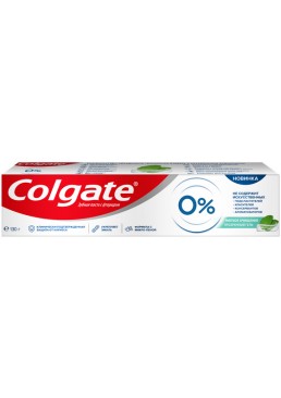 Зубна паста Colgate 0% від карієсу М'яке Очищення, 130 г