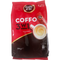 Кава розчинна в стіках Coffo Cafe d'or класичний, 150 г (12 стіків)