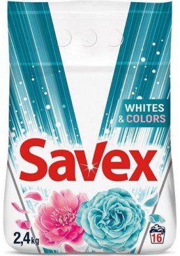 Стиральный порошок Savex Automat Color/Whites, 2.4 кг
