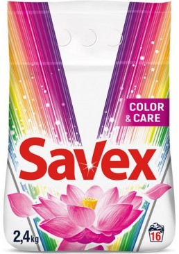 Стиральный порошок Savex Color&Care Автомат, 2.4 кг