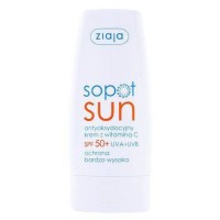 Сонцезахисний крем Sopot Sun SPF 50+ Ziaja 50мл