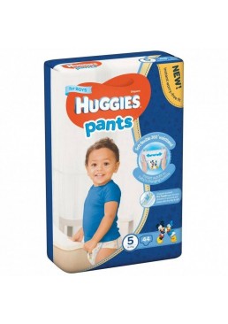 Трусики-подгузники Huggies Pants 5 Mega Boy (12-17 кг) 44 шт