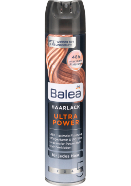Лак для волос сильной фиксации Balea Ultra Power 5 HaarLack, 300 мл