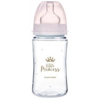 Пляшка з широким отвором Canpol babies EasyStart Royal baby антіколіковая (з 3 місяців), 240 мл