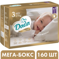 Підгузки Дада Dada Extra Care 3 Midi (4-9 кг), 160 шт