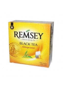  Чай чорний REMSEY, Black Tea Klasyczna75 пак.