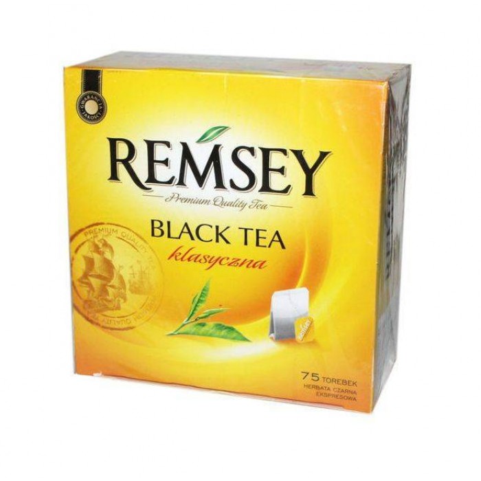  Чай черный REMSEY, Black Tea Klasyczna75 пак. - 