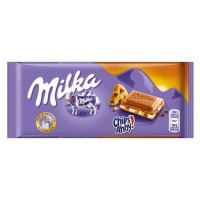 Шоколад молочний Milka Chips Ahoy c шматочками печива 100г