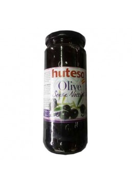 Оливки черные без косточки Hutesa Senza Noccioli, 350 г