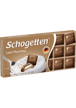 Шоколад Schogetten Latte Macchiato Латте Макиато, 100 г 