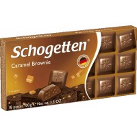Шоколад Schogetten Caramel Brownie Карамель Брауни, 100 г