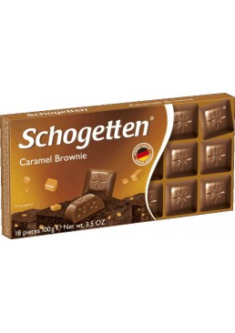Шоколад Schogetten Caramel Brownie Карамель Брауні, 100 г