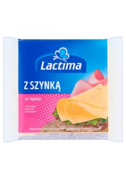 Сыр порционный Lactima плавленный с беконом, 130 г