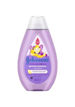 Шампунь для волос Johnson’s Baby Сильные локоны детский, 300 мл 