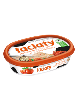 Сыр сливочный Łaciaty z suszonymi pomidorami с помидорами, 135 г