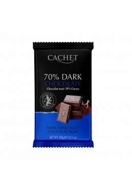 Шоколад чорний Cachet Extra Dark Chocolate 300 г