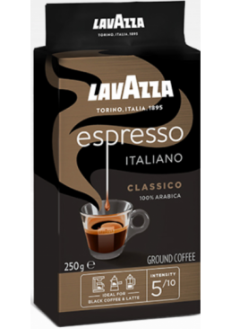 Кофе LAVAZZA Espresso Italiano Classico молотый, 250 г