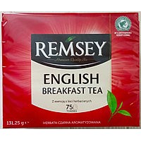 Чай чорний Remsey English Breakfast Tea, 75 пакетиків