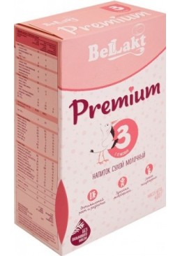 Напій сухий молочний Беллакт Преміум 3 збагачений для дітей раннього віку, 400 г