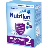 Суха суміш Nutrilon Гіпоалергенний 2 (6 - 12 місяців), 600 г
