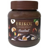 Шоколадная крем-паста Erikol со вкусом фундука, 400 г