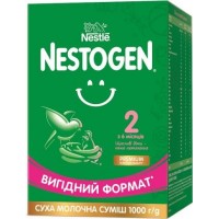 Суміш суха молочна Nestogen 2 з лактобактеріями L. Reuteri для дітей з 6 місяців, 1 кг
