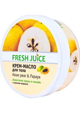 Крем-масло для тіла Fresh Juice Asian Pear & Papaya, 225 мл