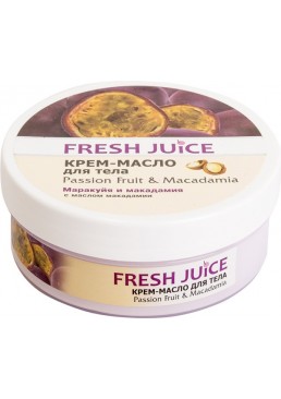 Крем-масло для тіла Fresh Juice Passion Fruit & Macadamia, 225 мл