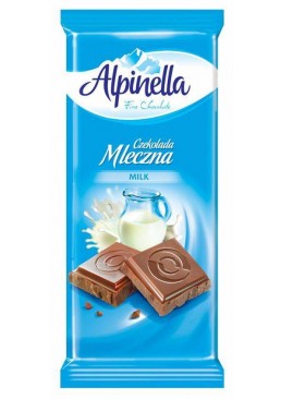 Шоколад Alpinella молочный 90 г