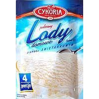 Мороженое для домашнего приготовления Cykoria Lody молочное со сливочным вкусом, 60 г