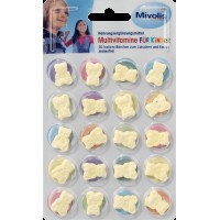 Мультивитамины для детей от 4 до 7 лет Mivolis Multivitamine für Kinder, 20 шт 