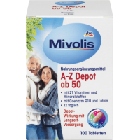 Біологічно активна добавка Mivolis A-Z Depot від 50 років, 100 шт