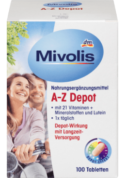 Биологически активная добавка Mivolis A-Z Depot, 100 шт