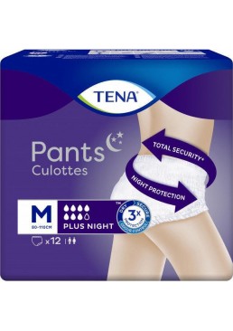 Трусы-подгузники для взрослых Tena Pants Plus Night Medium, 12 шт