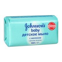 Мило Johnson's Baby з молоком, 100 г