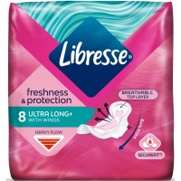 Гігієнічні прокладки Libresse Ultra Super Soft, 8 шт