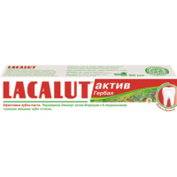 Зубная паста Lacalut актив Гербал 75 мл