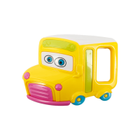 Іграшка брязкальце Курносики машинка автобус, 1 шт