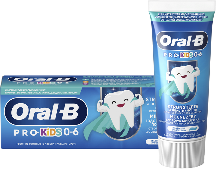 ᐉ Купити Зубна паста Oral-B Pro Kids для дітей до 6 років, 50 мл